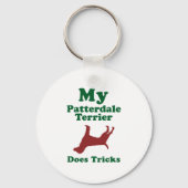 Patterdale Terrier Schlüsselanhänger (Vorderseite)