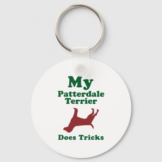Patterdale Terrier Schlüsselanhänger (Vorderseite)