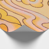 PATTERIN FÜR JAPANISCHE KLOUENPATTER IN ORANGE GESCHENKPAPIER (Ecke)