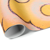 PATTERIN FÜR JAPANISCHE KLOUENPATTER IN ORANGE GESCHENKPAPIER (Rolleneckpunkt)