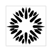 pattern01-Briefmarke Gummistempel (Prägung)
