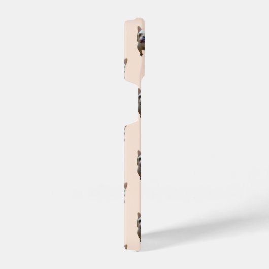 pattern_1_french bulldog_1 iPhone case iPhone Hülle (Rechte Seite)