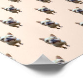 pattern_1_french bulldog_1 matt poster (Ecke)