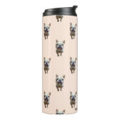 pattern_1_french bulldog_1 thermosbecher (Nach links gedreht)