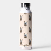 pattern_1_french bulldog_1 trinkflasche (Links)