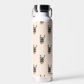 pattern_1_french bulldog_1 trinkflasche (Vorne)
