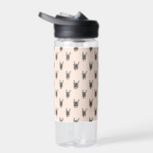 pattern_1_french bulldog_1 trinkflasche (Rechts)