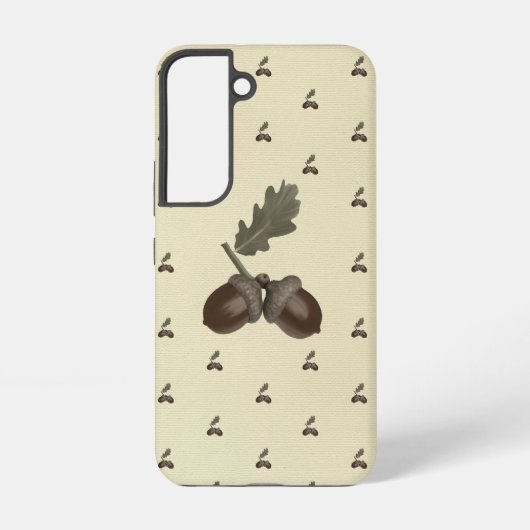 pattern_3_acorn_1 samsung galaxy hülle (Rückseite)