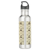 pattern_4_acorn_2 edelstahlflasche (Rückseite)