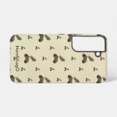 pattern_4_acorn_2 samsung galaxy hülle (Rückseite (Horizontal))