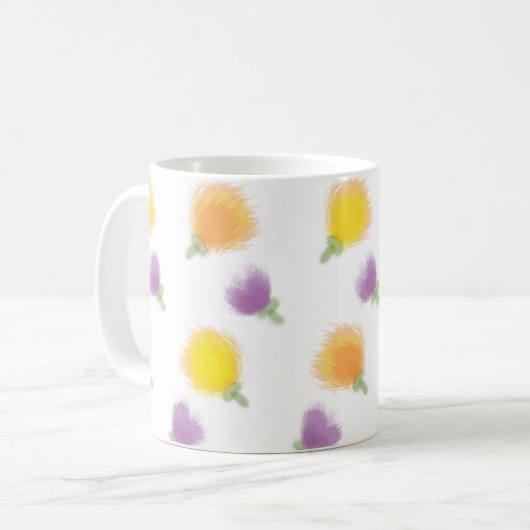 "PATTERN #4" Klassische Tasse, 11 oz Kaffeetasse (Vorderseite Links)