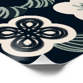 pattern_5_Blume_1 Hochglanzposter Poster (Ecke)