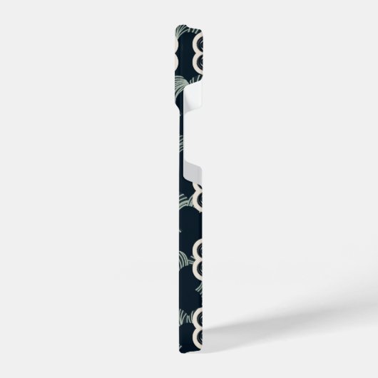 pattern_5_Blume_1 iPhone-Gehäuse iPhone Hülle (Linke Seite)