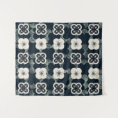 pattern_5_Blume_1 M_size-Tapisserie Wandteppich (Vorderseite (Horizontal))