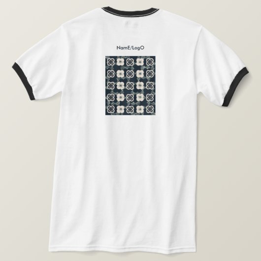 pattern_5_Blume_1 T - Shirt (Design Rückseite)