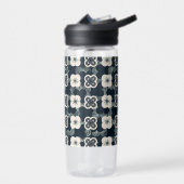 pattern_5_Blume_1 Trinkflasche (Links)
