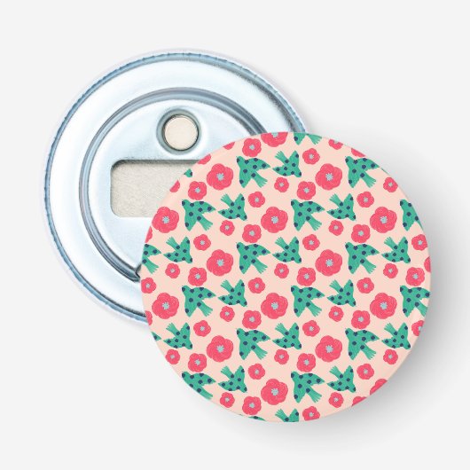 pattern_8_camellia und bird_2 flaschenöffner (Vorderseite)