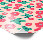 pattern_8_camellia und bird_2 fotodruck (Ecke)