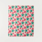 pattern_8_camellia und bird_2 M_size tapestes Must Wandteppich (Vorderseite)
