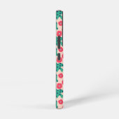 pattern_8_camellia und bird_2 samsung galaxy hülle (Rechte Seite)