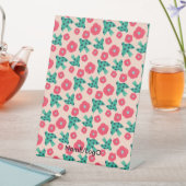 pattern_8_camellia und bird_2 sockelschild (In Situ)