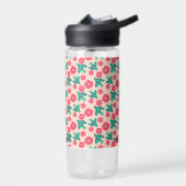 pattern_8_camellia und bird_2 trinkflasche (Links)