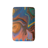 Pattern Abstract Marbled Badematte (Vorderseite Vertikal)