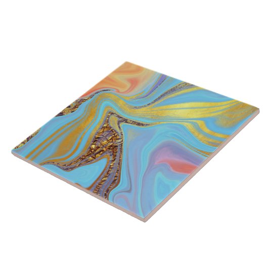 pattern abstract marbled fliese (Seite)