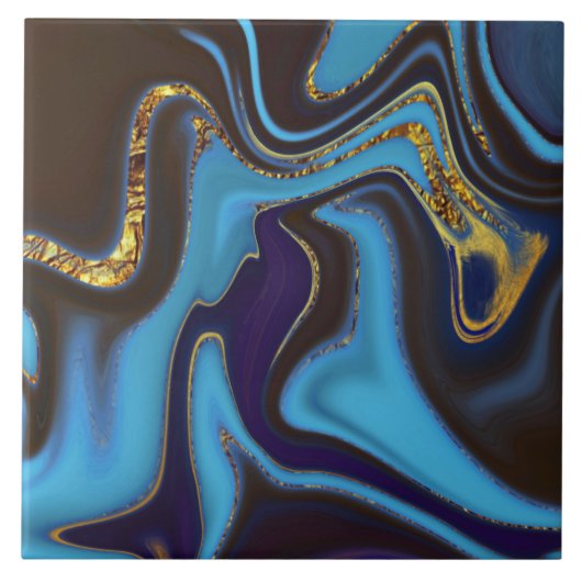 Pattern Abstract Marbled Fliese (Vorderseite)