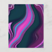 Pattern Abstract Marbled Flyer (Hinten)