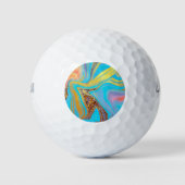 pattern abstract marbled golfball (Vorderseite)