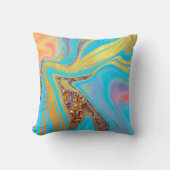 Pattern Abstract Marbled Kissen (Vorderseite)