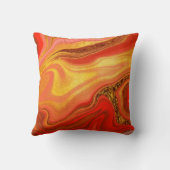 Pattern Abstract Marbled Kissen (Rückseite)