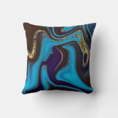 Pattern Abstract Marbled Kissen (Rückseite)