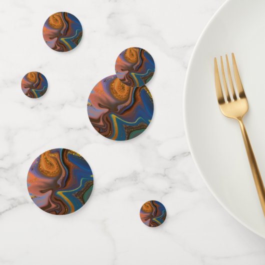 pattern abstract marbled konfetti (Gruppe)