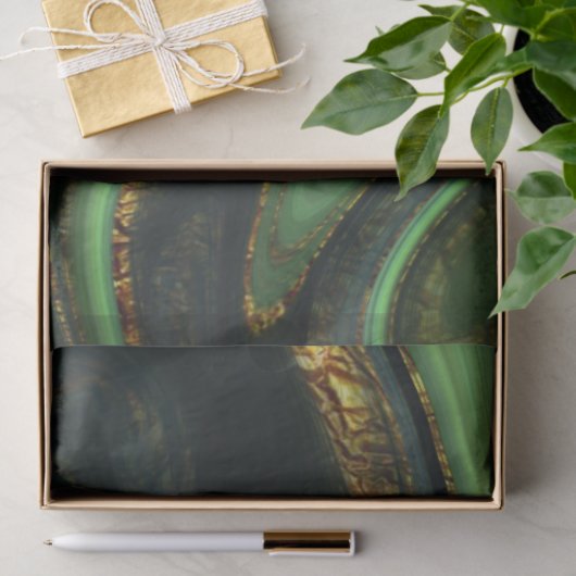 Pattern Abstract Marbled Seidenpapier (Geschenk)