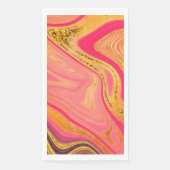 Pattern Abstract Marbled Serviette (Vorderseite)