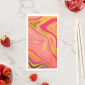 Pattern Abstract Marbled Serviette (Beispiel)