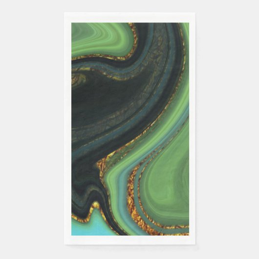 Pattern Abstract Marbled Serviette (Vorderseite)