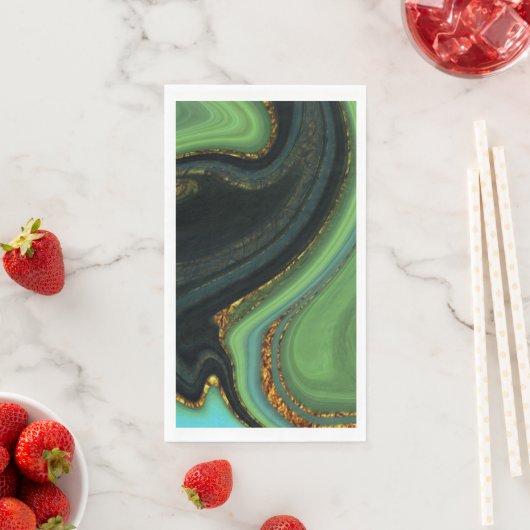 Pattern Abstract Marbled Serviette (Beispiel)