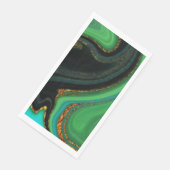 Pattern Abstract Marbled Serviette (Ecke)