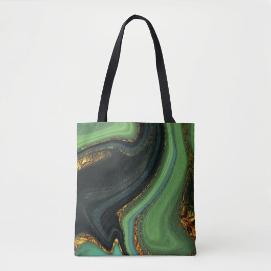 Pattern Abstract Marbled Tasche (Vorderseite)