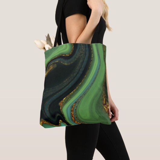 Pattern Abstract Marbled Tasche (Von Nahem)