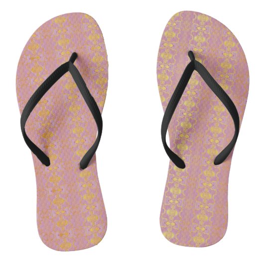 pattern abstract pink badesandalen (Fußbett)