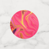 pattern abstract pink konfetti (Klein Vorderseite)