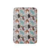 Pattern-Aquatic Ocean Underwater Badematte (Vorderseite Vertikal)