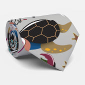 Pattern-Aquatic Ocean Underwater Krawatte (Gerollt)