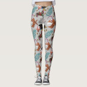 Pattern-Aquatic Ocean Underwater Leggings (Vorderseite)