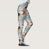Pattern-Aquatic Ocean Underwater Leggings (Rechts)