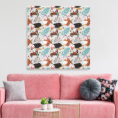 Pattern-Aquatic Ocean Underwater Leinwanddruck (Insitu (Wohnzimmer))